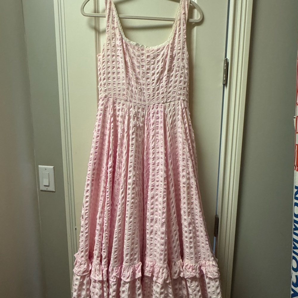 JessaKae Pink Gingham Barbie Dress - WORN ONCE - Picture 3 of 3